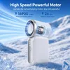 Aandventilatoren, Handventilator USB Mini, 5 Windstufen, 10 Produktbild-Vorschau 6