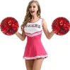 6 Stück Cheerleading-Pom-Poms Mit Einfach Zu Greifendem Produktbild-Vorschau 4
