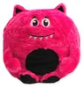 Monster Kuschelkissen Plüsch Kinder Kissen in Pink Produktbild-Vorschau 1
