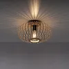 JUST LIGHT LED Deckenlampe RACOON Holz Cocoon E27, Produktbild-Vorschau 5