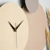 Opviq, Pavimento - Béžová, Nástěnné hodiny, Béžová, Kov, 48 Náhled obrázku produktu 2