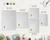 Magnettafel 80x60 cm mit weißem Rahmen - Magnetische Produktbild-Vorschau 3