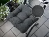 Sunnypillow 4er Set Stuhlkissen 40x40 cm Bequeme 8cm Produktbild-Vorschau 4