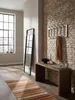 Wandgarderobe aus Metall, Elegante Kleiderhakenleiste mit Produktbild-Vorschau 3