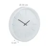 Relaxdays Wanduhr, ohne Sekundenzeiger, modern, analog, Uhr Produktbild-Vorschau 4