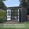 osoltus Premium Metall Gerätehaus Skylight 8 m² 280 x 300 Produktbild-Vorschau 6