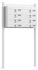 Sistema di cassette per le lettere Wiltec 8 bianco 945 x Anteprima dell’immagine prodotto 7