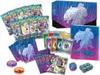 A collection of Pokemon trading cards and accessories, including booster packs, energy cards, dice, and a storage box. Voir les images du produit