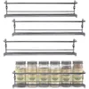4er Set Gewürzregale aus Metall für Gewürzdosen inkl. Produktbild-Vorschau 2