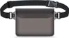 A black and gray waterproof bag with a strap. Anteprima dell’immagine prodotto