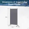 A diagram showing the dimensions of a room divider. Anteprima dell’immagine prodotto
