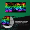 Wandkunst Leinwand Bild Uhr Geräuschlos Kunstdruck 60x30 Produktbild-Vorschau 5