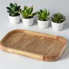 LS-LebenStil XL Deko-Tablett Mango Holz Braun 38cm groß Produktbild-Vorschau 6