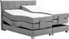 Boxspringbett Bern 200x200 cm mit Motor grau Coral 75 Produktbild-Vorschau 4