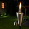 Set da 3 torce da giardino Relaxdays, acciaio inossidabile, Anteprima dell’immagine prodotto 2