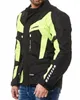 Motorradanzug Herren Set Schwarz Neon Racing Biker Jacke Produktbild-Vorschau 4