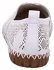 Rieker scarpa donna slip-on mocassino in pelle motivo Anteprima dell’immagine prodotto 4
