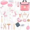 Spielzeug-Arztkoffer Holz Arztkoffer Kinder Spielset Produktbild-Vorschau 2