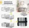 PawHut – box pre šteniatka, box na šteniatka s 7 panelmi a Náhľad obrázku produktu 8