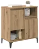 vidaXL Kredens dębowy Artisan 60 x 35 x 70 cm materiał Podgląd zdjęcia produktu 1