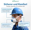 Vitocare FFP3 Maske mit Ventil | Atemschutzmaske CE | 20 Produktbild-Vorschau 5