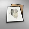 Gerahmtes Poster - Schwarzer Rahmen - Abstraktion Stück Produktbild-Vorschau 3