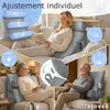ELONEO Coussin dorsal avec traversin amovible et poche Voir les images du produit 4
