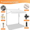 Markiza mocowana na zaciski Jayseuw 350 x 120 cm – markiza Podgląd zdjęcia produktu 5