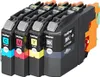 A set of four Brother ink cartridges arranged in a row. Anteprima dell’immagine prodotto