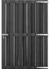 vidaXL Zahradní brána WPC 100 x 150 cm šedá Náhled obrázku produktu 6