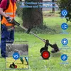Akku-Rasentrimmer, Elektrischer Rasenschneider mit 2 Produktbild-Vorschau 2