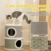 PawHut Tonneau à gratter pour chat arbre à chat sisal Voir les images du produit 6