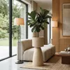 Vyveo - Blumentopf Pillar - Créme - 27x67 Produktbild-Vorschau 4