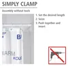 WENKO Teleskop Dusche Stange ohne bohren 110-245 cm Produktbild-Vorschau 6