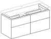 Geberit Xeno 2 Waschtischunterschrank, 1174x530x462mm, 4 Produktbild-Vorschau 3