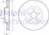 2x DELPHI Bremsscheibe BG4676C für VOLVO V40 Schrägheck Produktbild-Vorschau 1