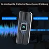 128 GB Mini Diktiergerät, 500 Std. Daueraufnahme, Lange Produktbild-Vorschau 5
