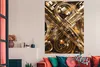 MuchoWow® Poster Gold - Autobahn - Städte 120x180 cm - Produktbild-Vorschau 3