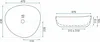 Rea Aufsatzwaschbecken Andrea Oval White Produktbild-Vorschau 6
