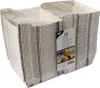 Burgerboxen, Pappe 7 cm x 12,5 cm x 12,5 cm "Newsprint" Produktbild-Vorschau 2