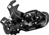 A black bicycle rear derailleur is shown against a white background. Produktbild-Vorschau