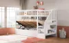 Letto in legno Sweiko 90x200CM, sottopiano idraulico, scala Anteprima dell’immagine prodotto 19