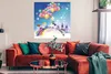 MuchoWow® Poster Eine Illustration eines Mädchens mit Produktbild-Vorschau 2