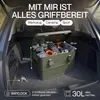 Aluminium Box mit Deckel 30L Grün Alukiste  Alu Kiste Produktbild-Vorschau 2