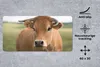 MuchoWow® Mauspad Mousepad Kuh - Horn - Porträt 60x30 cm - Produktbild-Vorschau 2
