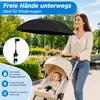 Universal Sonnenschirmhalter mit Klemme, 360° verstellbarer Produktbild-Vorschau 5