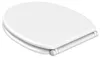 SANILO® WC-bril met zachte sluiting en snelsluiting, wit. Productafbeelding-voorbeeld 5