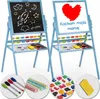Magnetická otočná tabuľa Ricokids - modrá Náhľad obrázku produktu 1