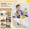 Clanmacy Tischsitz Babysitz Baby Tisch Faltbar Hochstuhl Produktbild-Vorschau 4