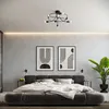 Nástěnné svítidlo LEVAR černé 1xE27 15W ocel 19x8x23cm Náhled obrázku produktu 7